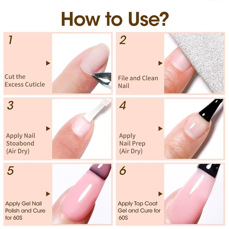 Nail Dehydrator Primer Cuticle Oil Set, Acid-Free Nail Prep Kit, Professional Strong Bond Primer for Long-lasting Acrylic Nails, Gel Polish, UV Gels, Fast Air Dry, Superior Adhesion (0.5Fl oz), NP-002