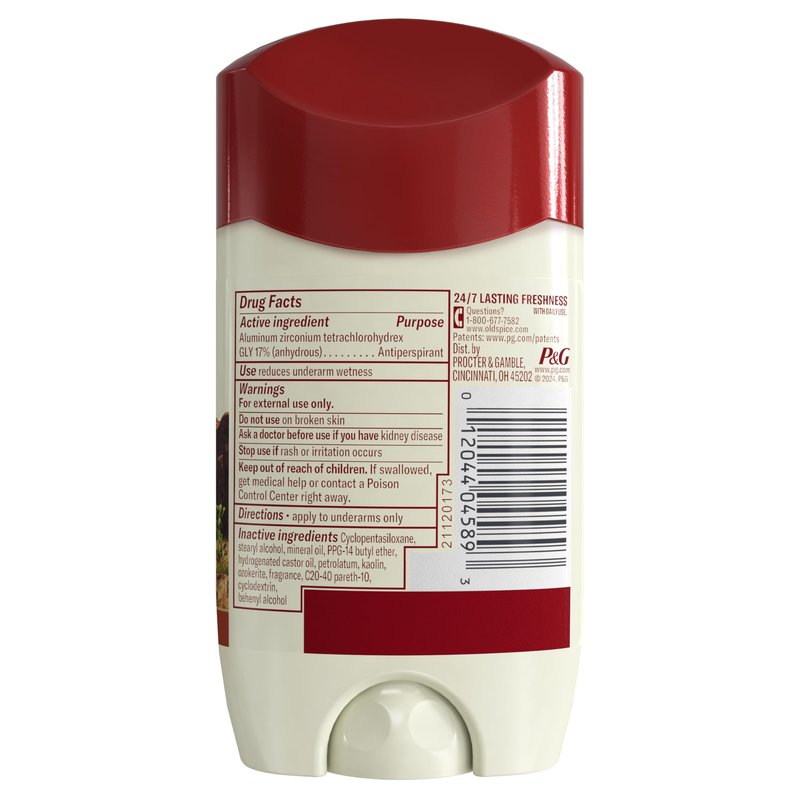 Old Spice Antiperspirant & Deodorant for Men, 24/7 Sweat & Odor Protection, 24/7 Freshness with Long Lasting Scent, Gentle on Skin, Dry Feel, Canyon with Aloe Scent, 2.6 oz (Pack of 3)