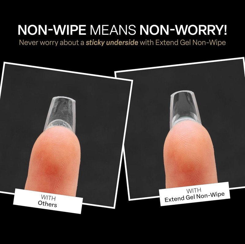 APRÉS Non-Wipe Extend Gel - HEMA-Free Soak Off Gel-X Tips Adhesive | 15ml / 0.5oz
