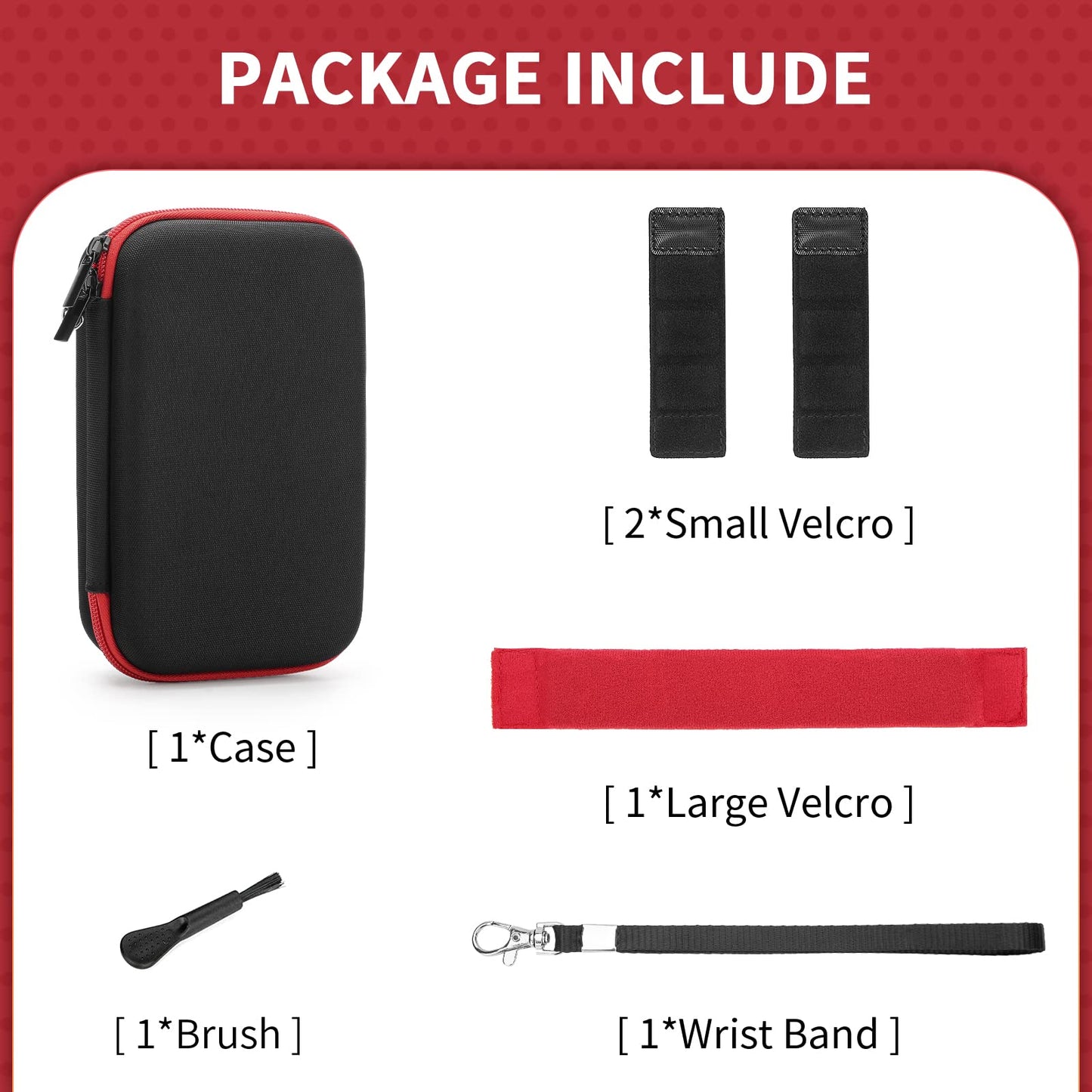 Yinke Travel Storage Case for Philips Norelco Multigroom Series 3000/5000, MG3740/40, MG5910/49 - Protective Organizer for Beard Trimmer, Attachments, Face & Ear Hair Trimmer, and Hair Clipper Shaver