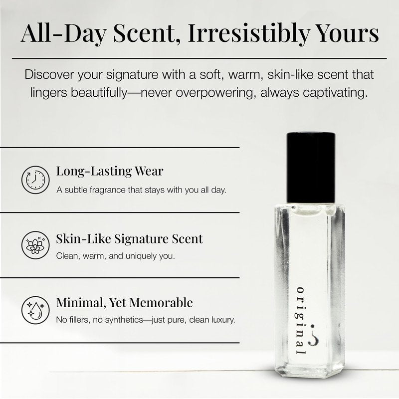 Riddle Original Roll On Pheromone Perfume Made in USA - Premium Rollerball Subtle Fragrance for Women - Long-Lasting Cruelty-Free Alcohol-Free Gentle on Skin - Ideal for Daily Use and Travel