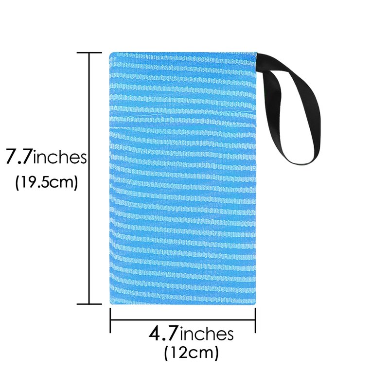 Linkidea 3 Pack Soap Bags for Soap Bars, Exfoliating Body Sponge, Drawstring Bath Soap Dish, Mesh Bag for Body Soap, Bulk Foam and Dry Soap Bags