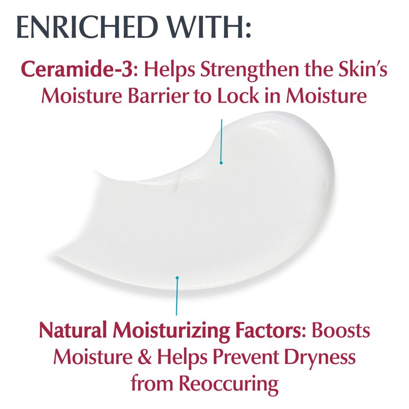 Eucerin Advanced Repair Body Cream, Urea Enriched, Unscented Body Cream for Dry Skin With Triple Moisturizing Complex, 16 OZ Jar