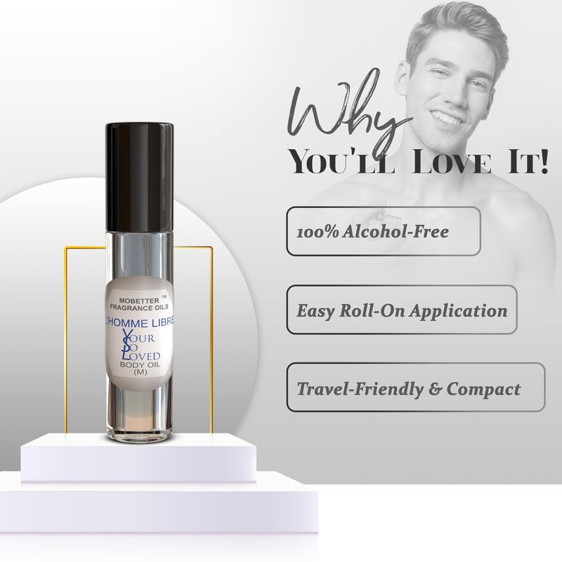 MOBETTER FRAGRANCE OILS L'Homme Libre Your So Loved Men Fragrance Body Oil