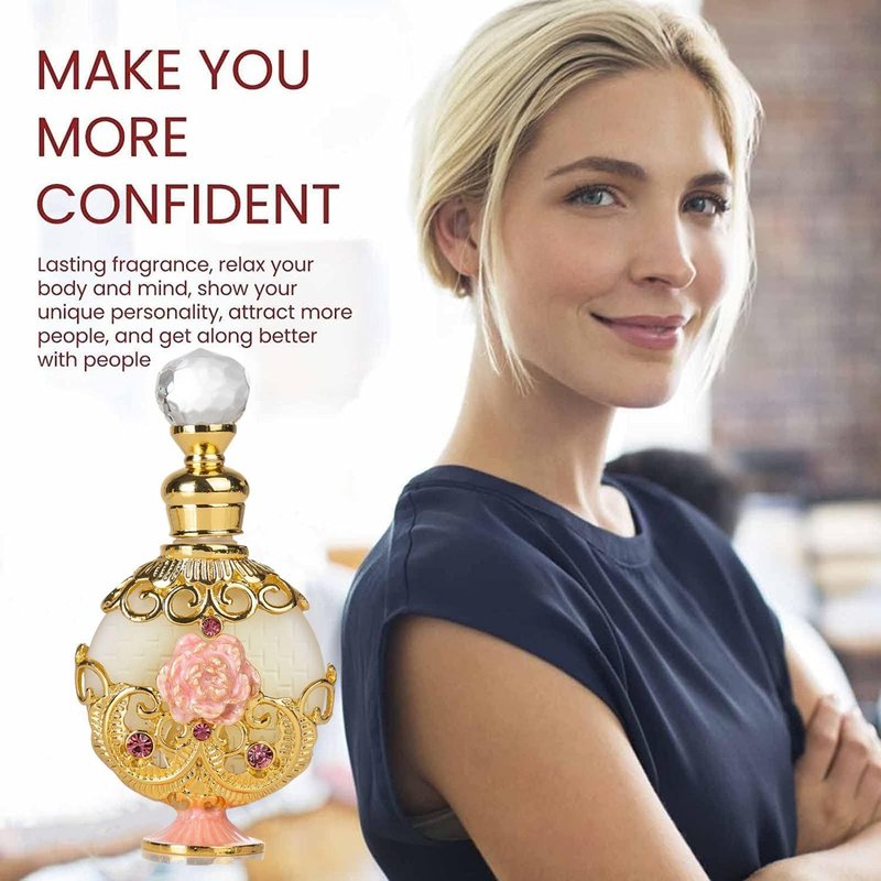 Halal Dubai | Retro Concentrated Perfume Oil for Women - Long-Lasting Vintage Fragrance Gift - 0.5 Oz