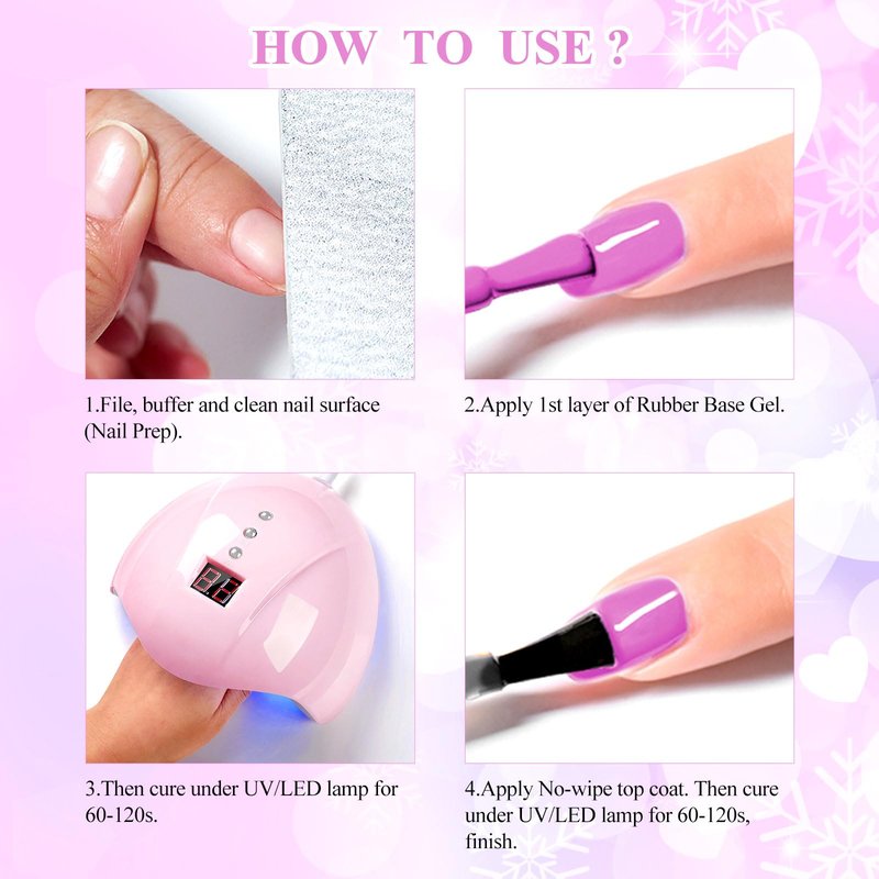 MEET ACROSS 18Pcs Rubber Builder Base Gel Nail Polish 2 in 1 Builder Gel For Nails, Macaron Nail Strengthener Quick Extension Rubber Base Coat Gel Polish Kit Spring Summer Gift
