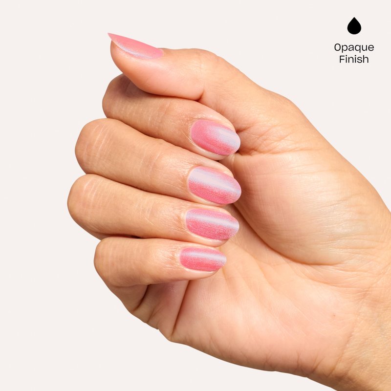 OPI RapiDry Blush of Power | Opaque Soft Neutral Pink Shimmer Chip Resistant Nail Polish x Supergirl Collection