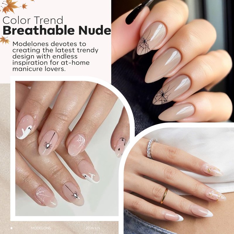 modelones Gel Polish Builder Nail Gel, Base Colors 8-in-One Jelly Caramel Brown Nude Pink Clear Builder Nail Gel Polish for Hard Extension Rubber Lamp Cured 6 Colors