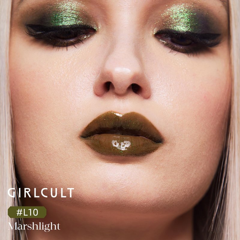 GIRLCULT Hydrating Glossy Lipstick – Sheer Buildable Tinted Lip Balm, Non Sticky Glossy Lip Oil Balm with Glass Shine Finish for Smooth, Moisturized Lips (L10)