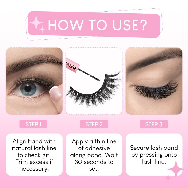 Azenlo False Eyelashes 20 Pairs Wispy Lashes Faux Mink Lashes 14mm 3D Fluffy Cat Eye Lashes （style 20-061)