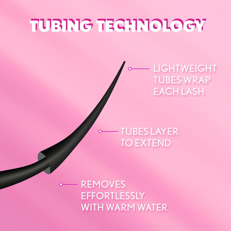 COVERGIRL Eye Enhancer Wrap Tubing Mascara, 30-Hour Wear, Visible Length, Tapered Wand, Effortless Removal, Vegan Formula - 800 Max Motion Black (Intense Black)