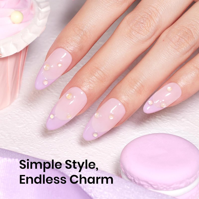 beetles Pink Gel Polish - 1pc 15ml Pastel Pink Lavender Violet Mauve Color Summer Milky Taro Soak Off Uv LED Nail Lamp Polish Nail Art Manicure Salon DIY Home Solid Color Gel