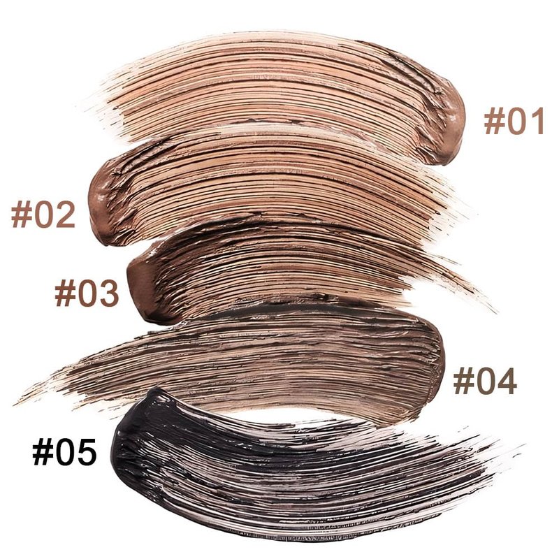 Kaely Eyebrow Gel - Waterproof Tinted Brow Mascara for Long-Lasting Color | 04 Dark Brown