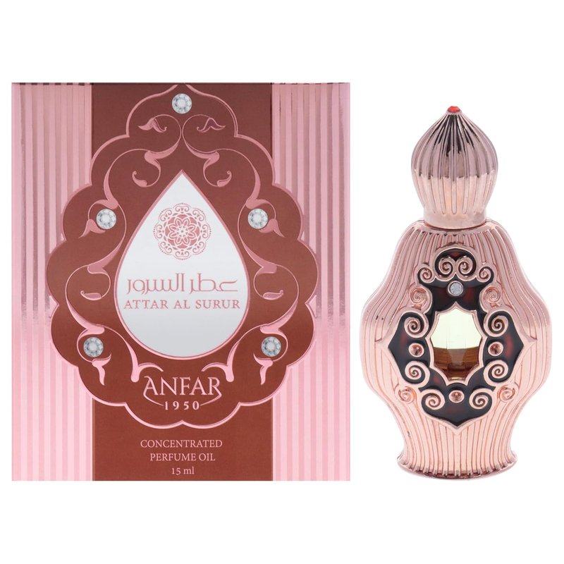 Anfar Attar Al Surur | Women's 0.5 oz Concentrated Perfume Oil - Luxurious Fragrance Experience