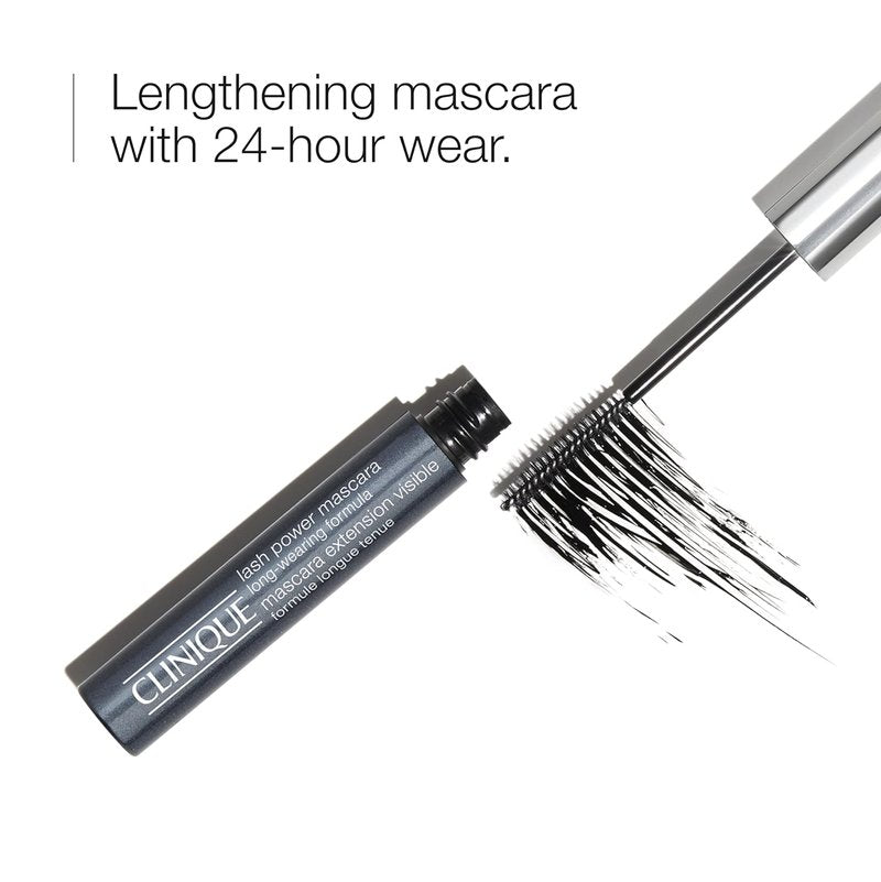 Clinique Lash Power Tubing Mascara - Long-Wearing, Lengthening & Smudge-Proof Formula | Safe for Sensitive Eyes