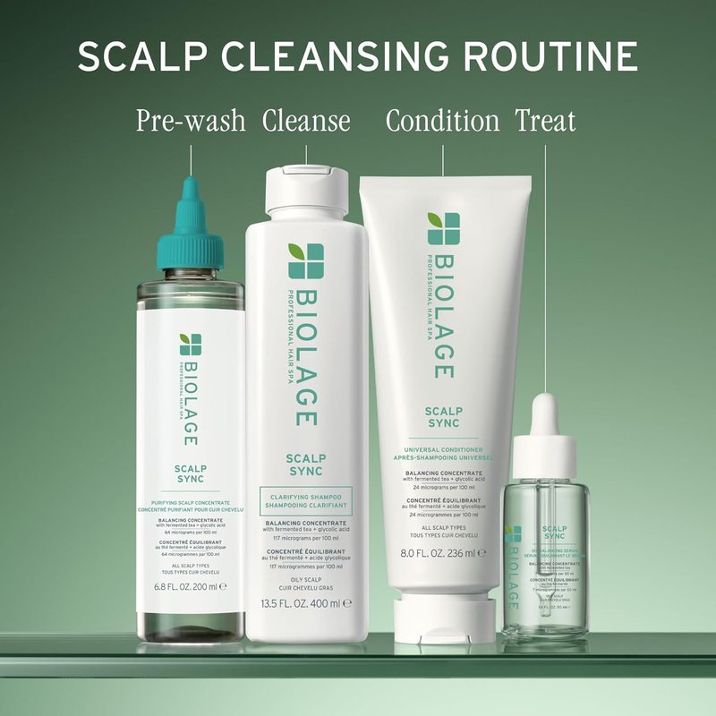 Biolage Scalp Sync Clarifying Shampoo - Oily Scalp Residue & Buildup Remover | 13.5 Fl Oz