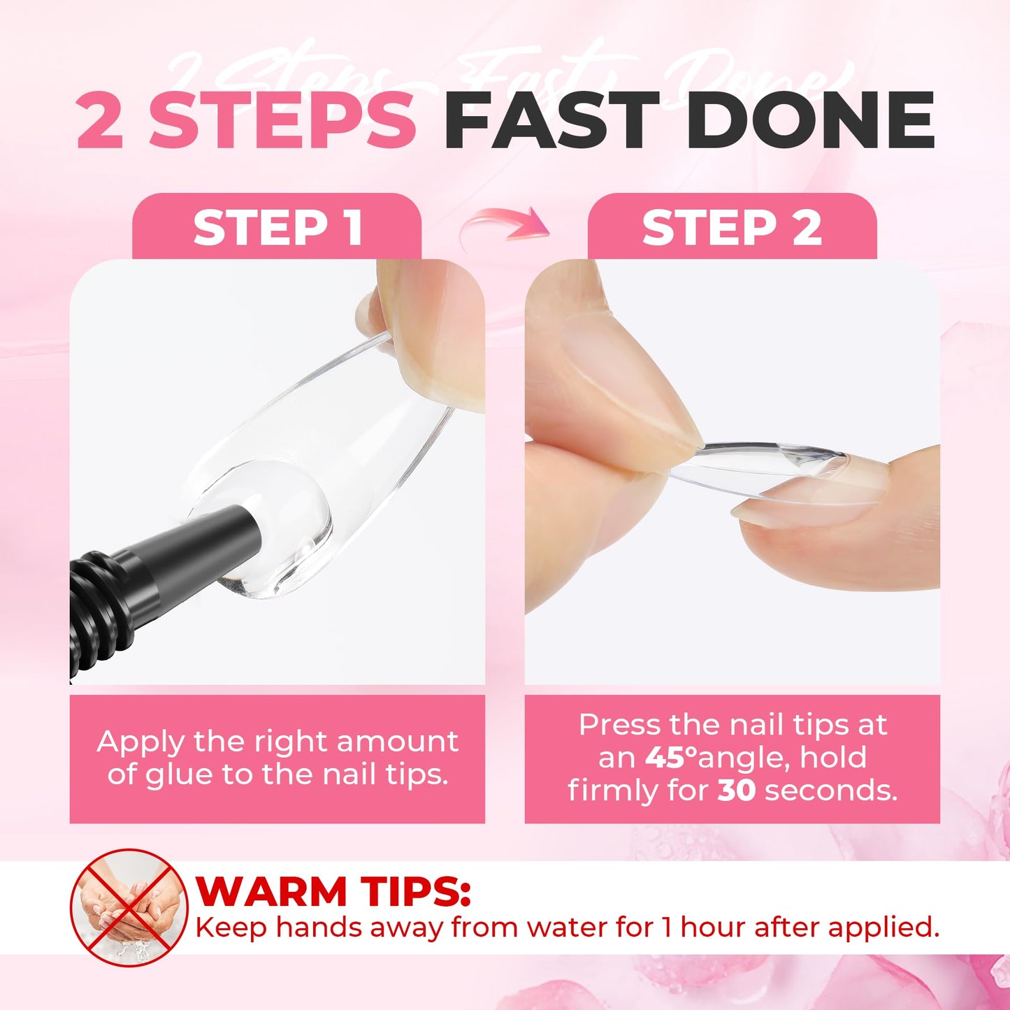 UNA GELLA Super Strong Nail Glue for Press On Nails: 20g, Soft Gel Nail Tips No Lamp Need, Fast-Curing, Long Lasting, Semi Solid Gel Nail Glue for Fake False Acrylic Nails