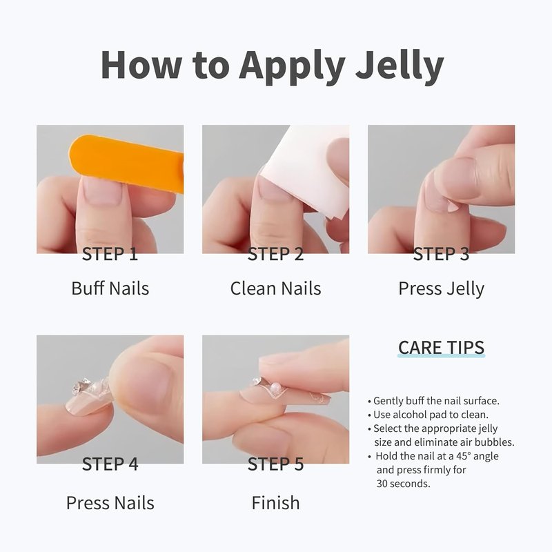 Medium Square Press-On Nails - Classic White V-Tip French Manicure | Glue-Free Acrylic with Adhesive Tabs (24 Pcs)