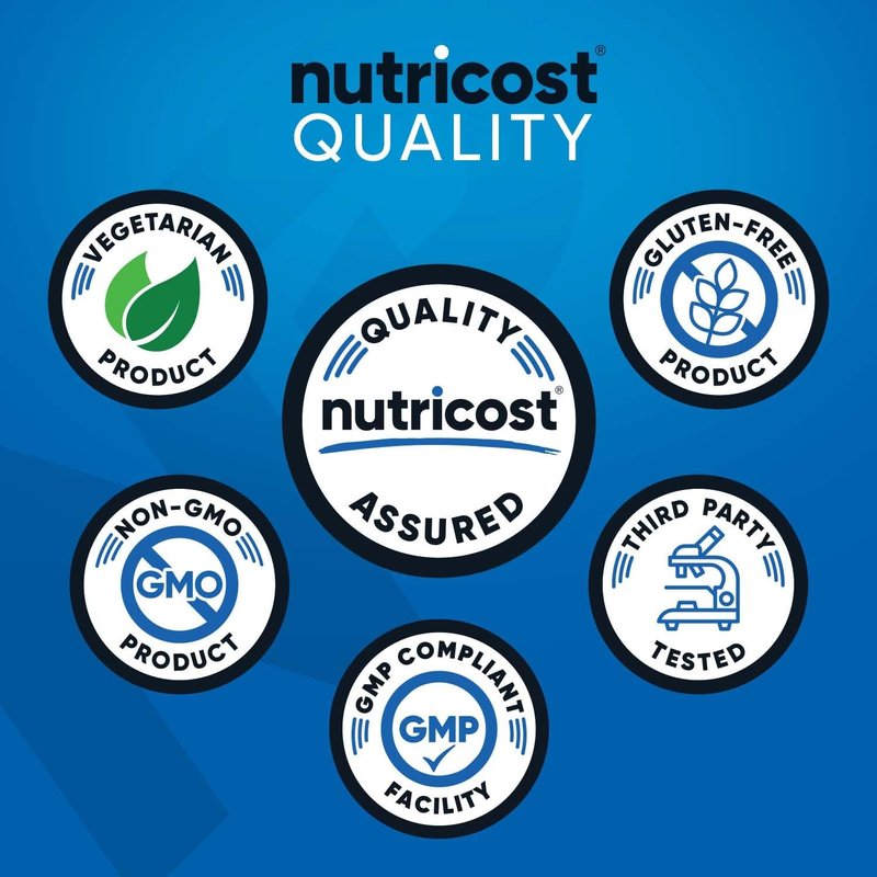 Nutricost Creatine Monohydrate Powder - Micronized Formula, 5000mg Per Serving, 500g (17.9 Oz)