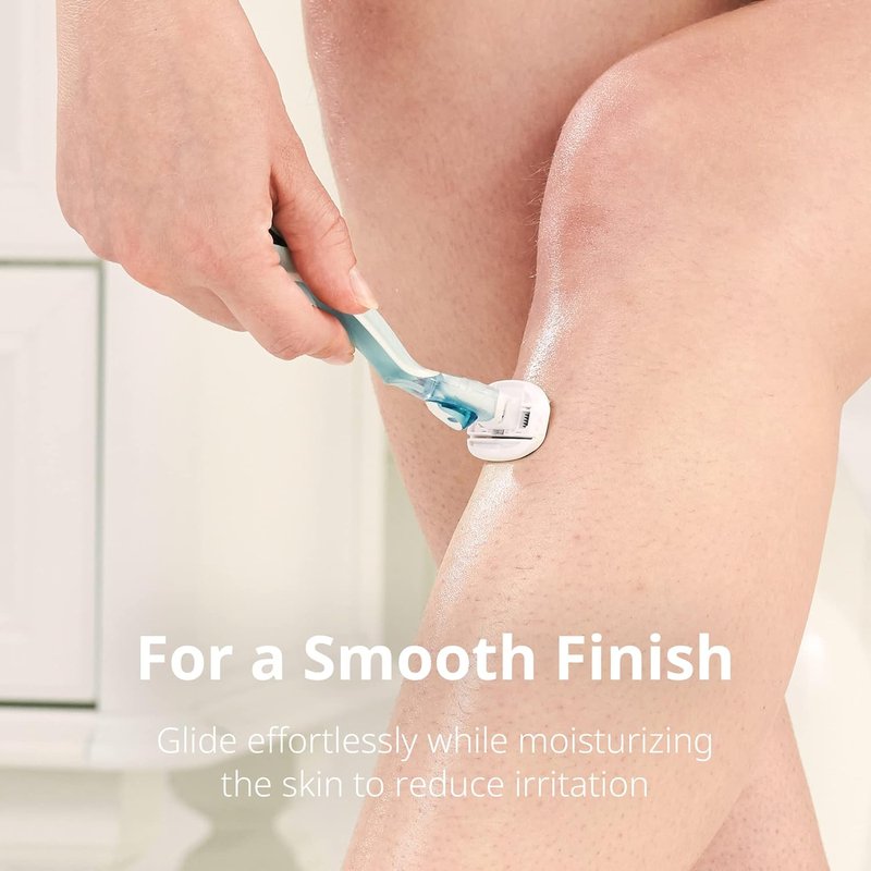 DORCO EVE5 Women's Razor - 1 Handle & 4 Long-Lasting Blade Refills | Smooth Shaving Experience