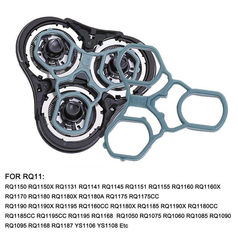 RQ11 Replacement Shaver Heads Compatible with Philips Norelco Sensotouch 2D, Replacement Blades Compatible with Philips Electric Shaving 1150x, 1160x, 1170x 1180x