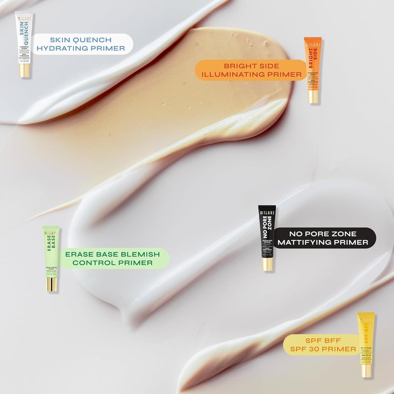 Milani Face Primer - Brightening & Illuminating Makeup Primer with Vitamin C, Squalane & Jojoba Oil | 1 Fl. Oz