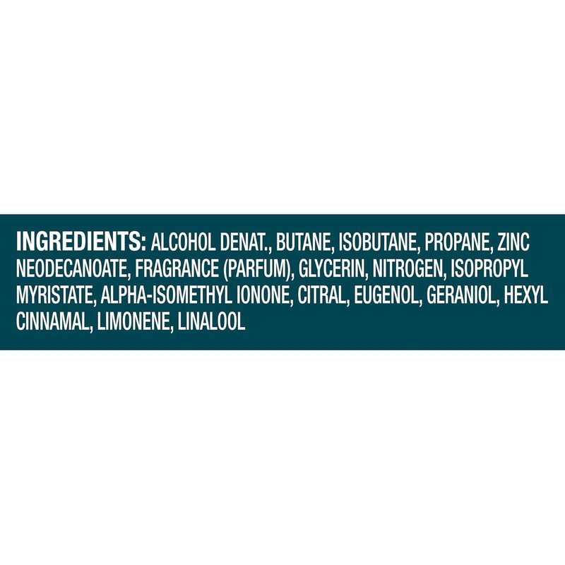 Degree Men Whole Body Deodorant Spray - Ocean Chill Scent | Aluminum-Free 72H Odor Protection, 2.9 oz