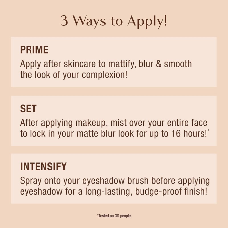 Charlotte Tilbury Airbrush Flawless Matte Setting Spray - Ultra-Fine Mist for 16Hr Makeup & Oil Control | Humidity & Waterproof