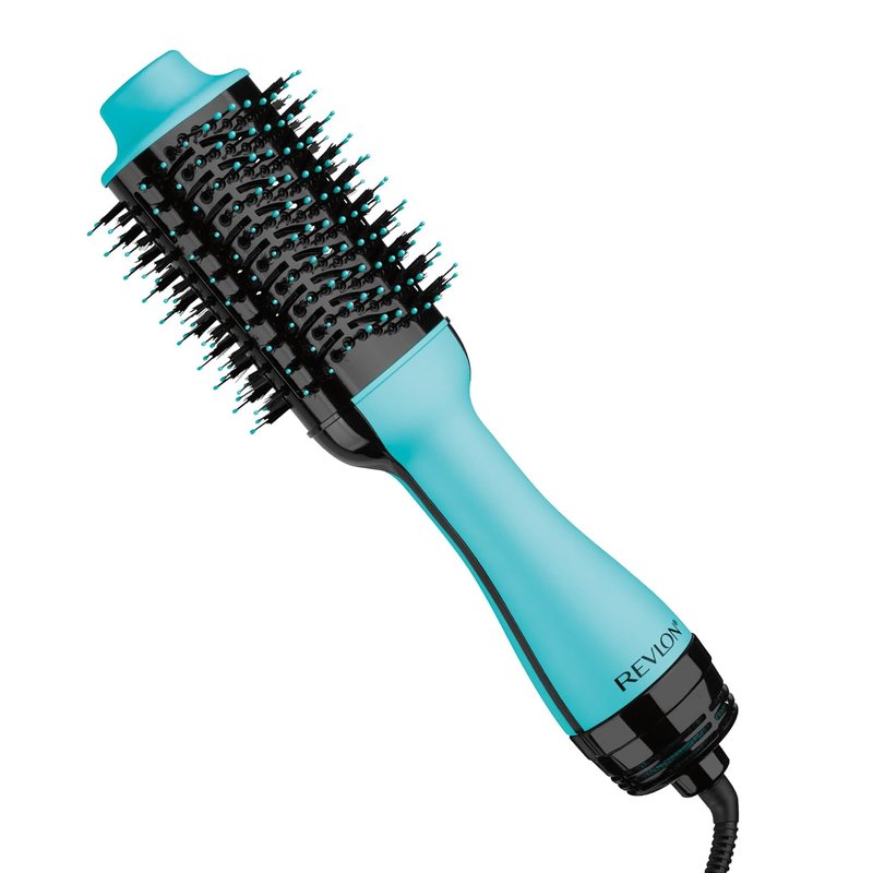 REVLON One-Step Volumizer Hair Dryer & Hot Air Brush - Mint Color for Effortless Styling