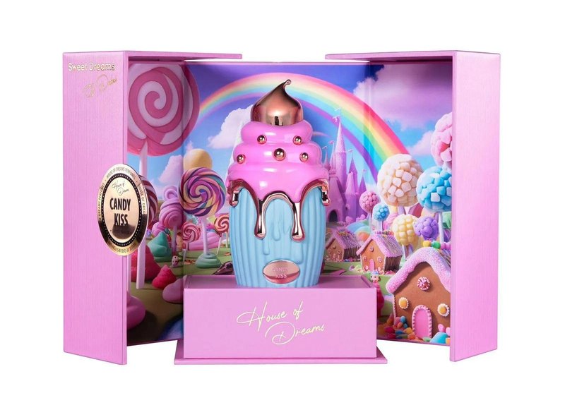 HOUSE OF DREAMS Candy Kiss Eau de Parfum (100ml) – Long-Lasting Sweet Candy Gourmand Fragrance, Fruity Berry Perfume for Women