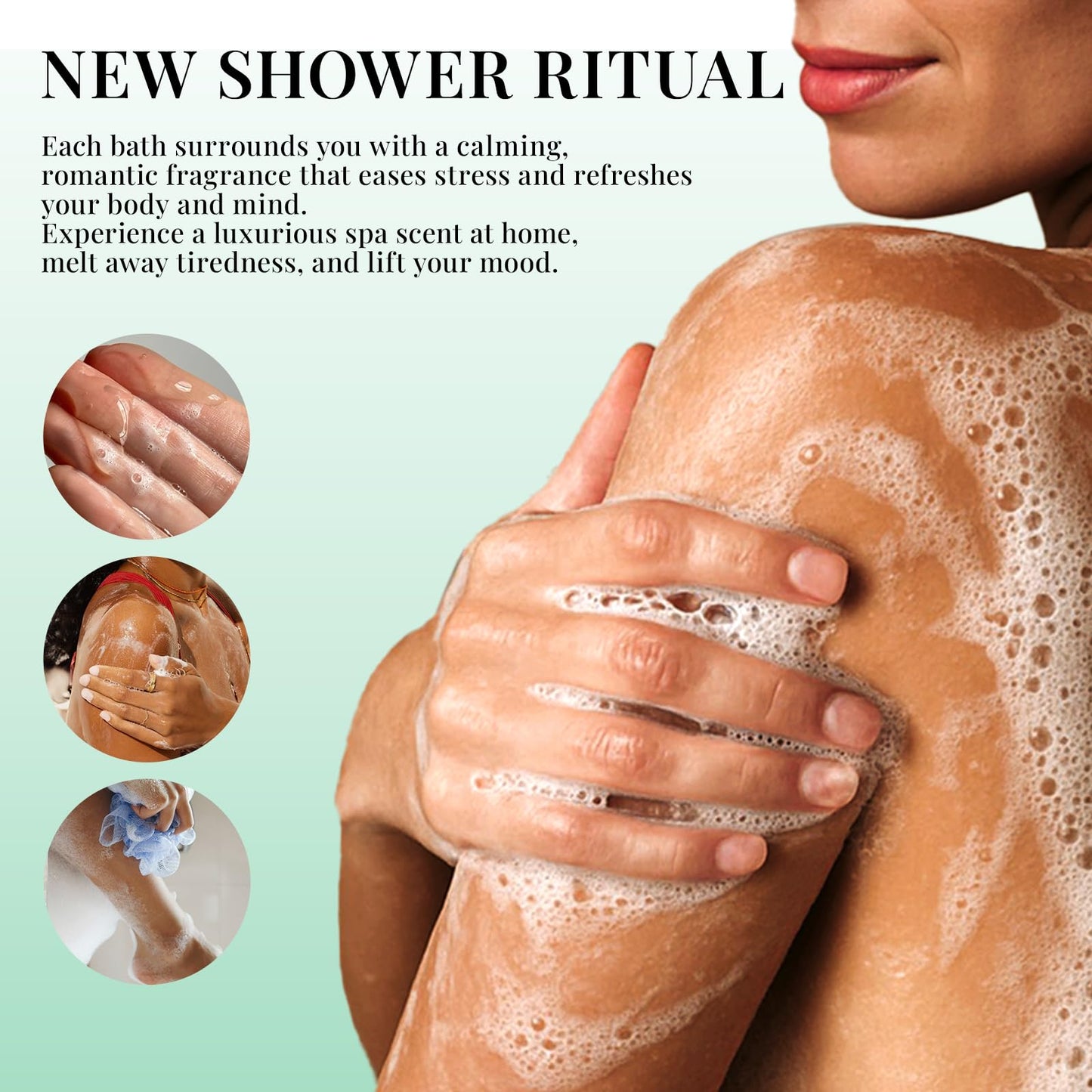 Sttes Smell Rio Shower Oil 03# (Irresistible Charm) 5.47 oz – Moisturizing Body Wash with Coconut Cream, Vanilla & Tropical Orchid Scent, Natural Plant Oils, No Mineral Oil, Parabens or Phthalates
