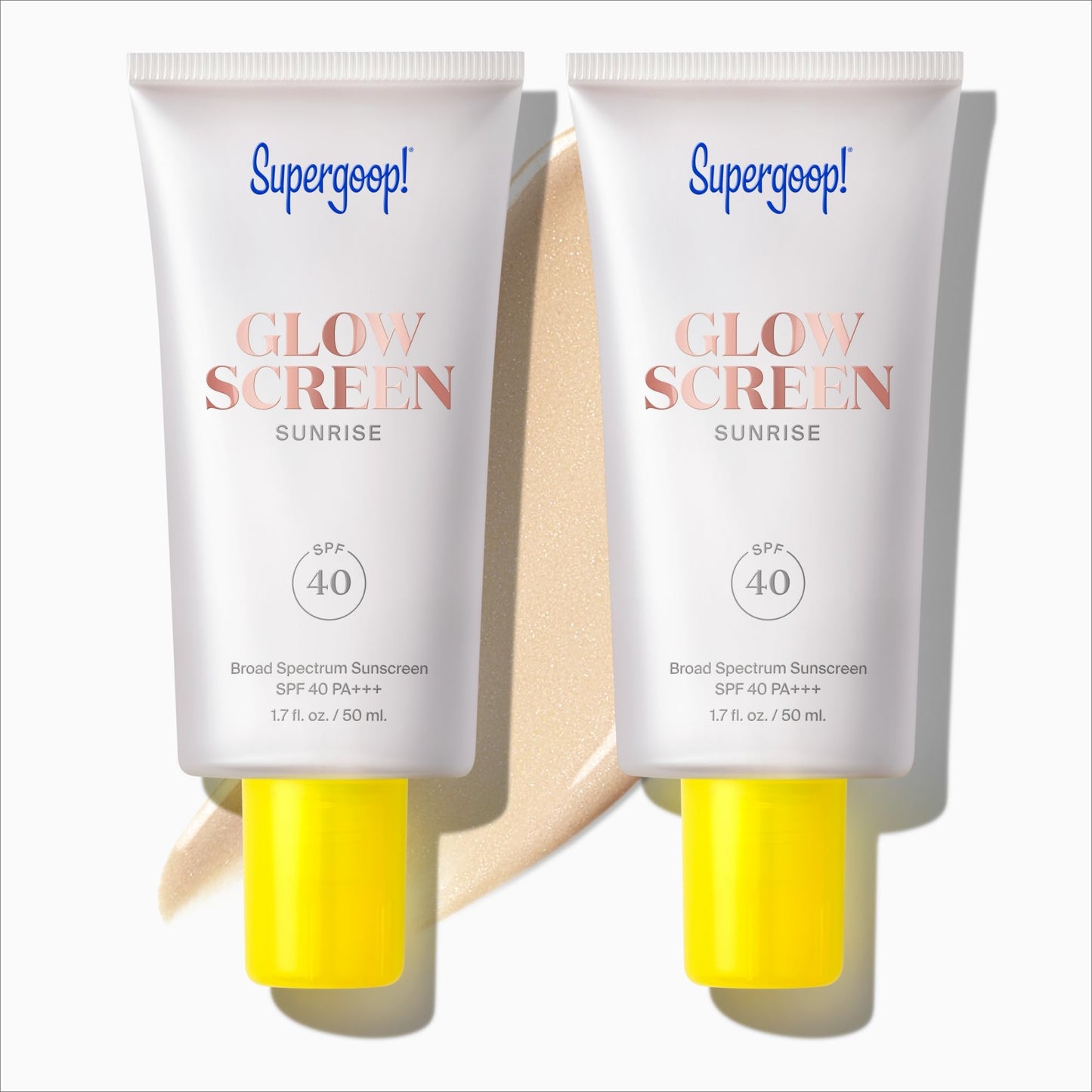 Supergoop! Glowscreen (SPF 40) - Glowy Primer + Broad Spectrum Sunscreen - Adds Instant Glow - Helps Filter Blue Light - Boosts Hydration with Hyaluronic Acid, Vitamin B5 & Niacinamide
