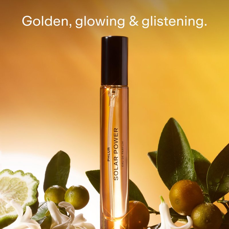 PHLUR - Fine Fragrance - Eau de Parfum - Travel Size (Solar Power)