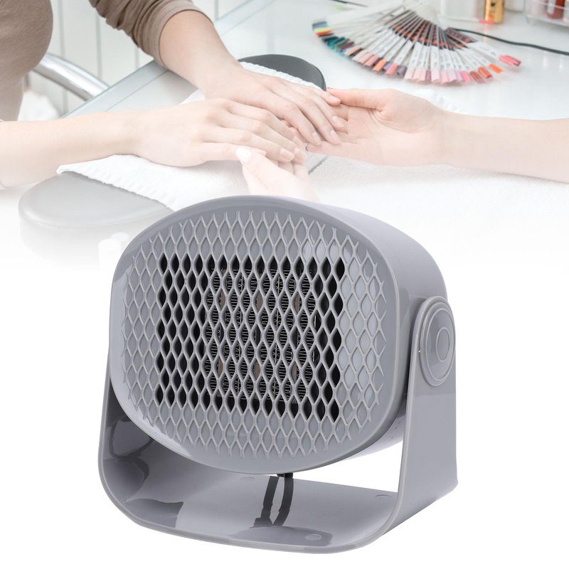 Air Nail Dryer, 300W 600W 2 Adjustable Gears Rotatable Hot and Cold Nail Drying Fan with Auto Sensor, Quick Dry Nail Fan Dryer for Fingernail Toenail, Regular Nail Polish Home