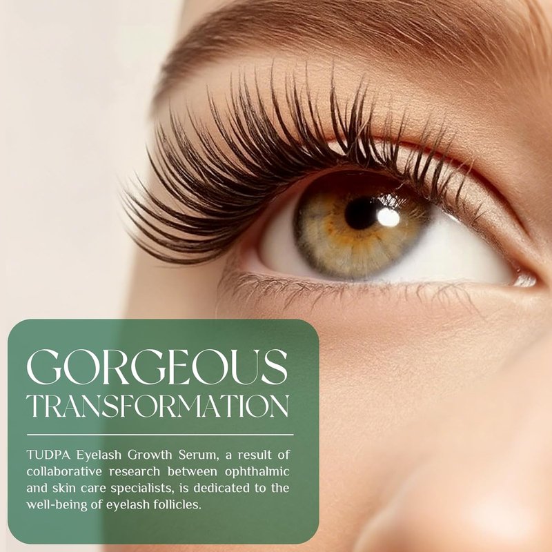 Eyelash Growth Serum - Promote Longer, Thicker Lashes | Vegan & Cruelty-Free, 3mL (2-Month Supply)