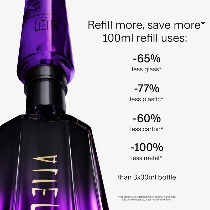Mugler - Alien Extraintense - Eau de Parfum - Womens Perfume - Floral Scent - With Jasmine, Vanilla and Tuberose - 1 Fl Oz