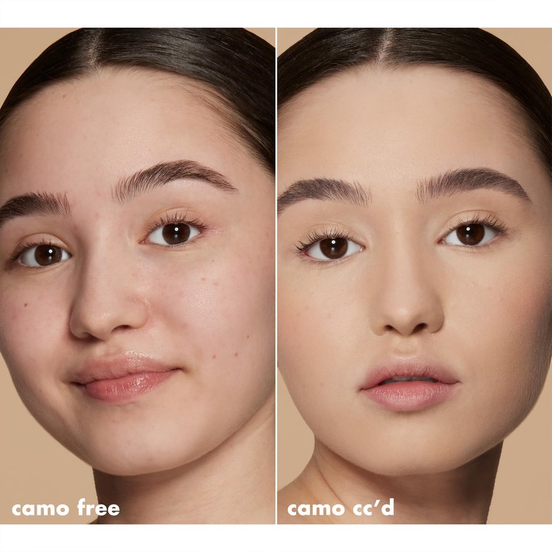 e.l.f. Camo CC Cream, SPF 30 Color-Correcting Medium-To-Full Coverage Face Foundation, Delivers An Airbrushed Finish, Vegan & Cruelty-Free, Tan 400 W