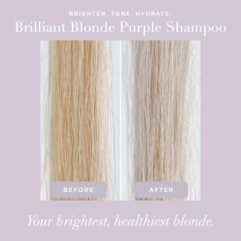 Goldie Locks Purple Shampoo for Blonde Hair - Brightens, Tones & Neutralizes Brass - Sulfate-Free | 8.45 fl oz