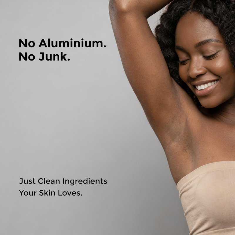 100% Natural Deodorant for Everyday | Aluminum Free | Chemical Free | Long-Lasting Odor Protection | Lemongrass & Bergamot for Daily Freshness | Cruelty-Free | Z KØØZMETIK 1.7oz