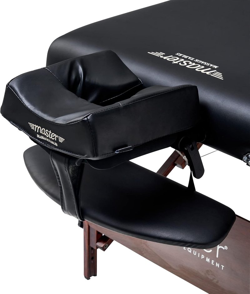 Del Ray Pro Portable Massage Table - 30” Adjustable Height, 750 lbs Capacity | Ideal for Lash, Spa & Tattoo Use