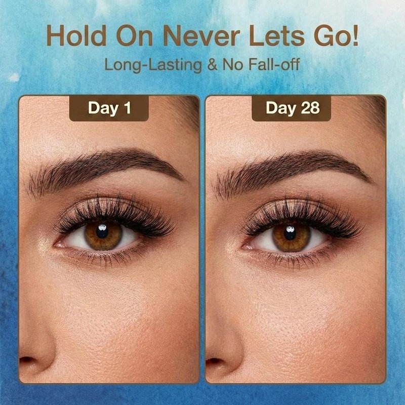 Sensitive Cluster Lash Glue Waterproof – Obeyalash Open Eyes DIY Lash Cluster Glue Strong Hold Eyelash Adhesive for Individual Eyelashes, 2 Week Long Lasting Waterproof for Beginner Friendly(1)