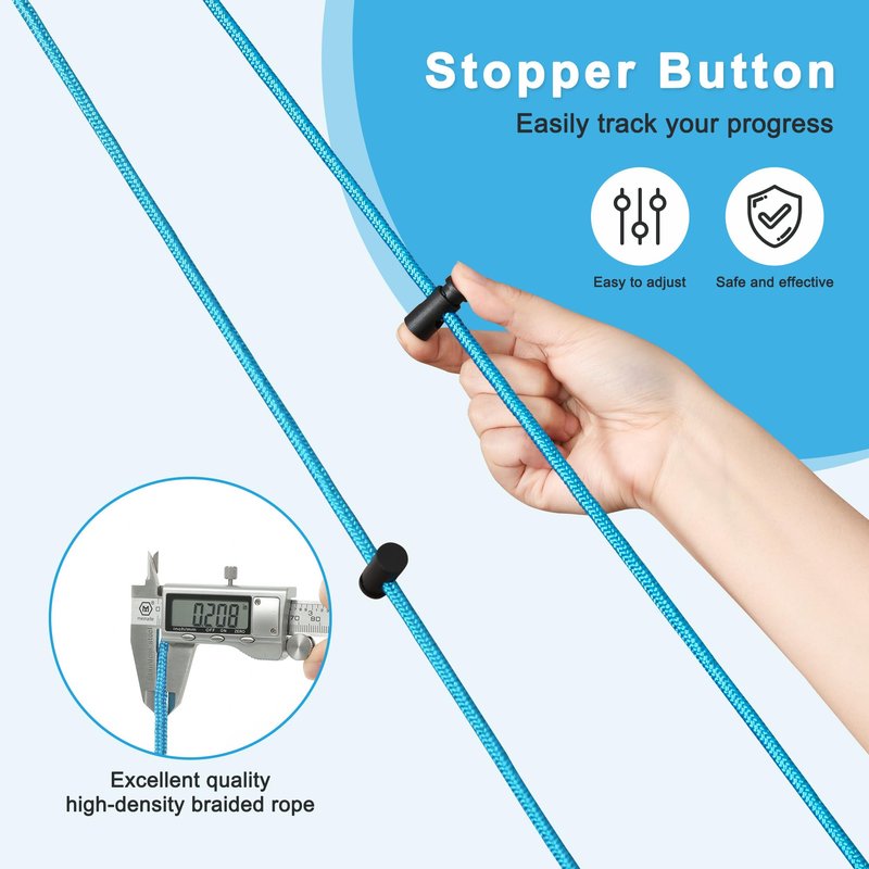 Fanwer Shoulder Pulley for Physical Therapy, Over The Door Pulley for Shoulder Rehab, Overhead Arm Exercise Pulleys for Rotator Cuff Recovery, Frozen Shoulder, Workout Pulley System for Home Gym