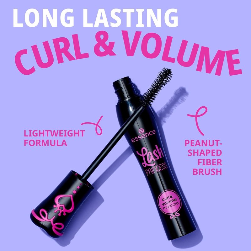 Lash Princess Curl & Volume Mascara - Vegan & Cruelty-Free Formula | Perfect for Dramatic Lashes