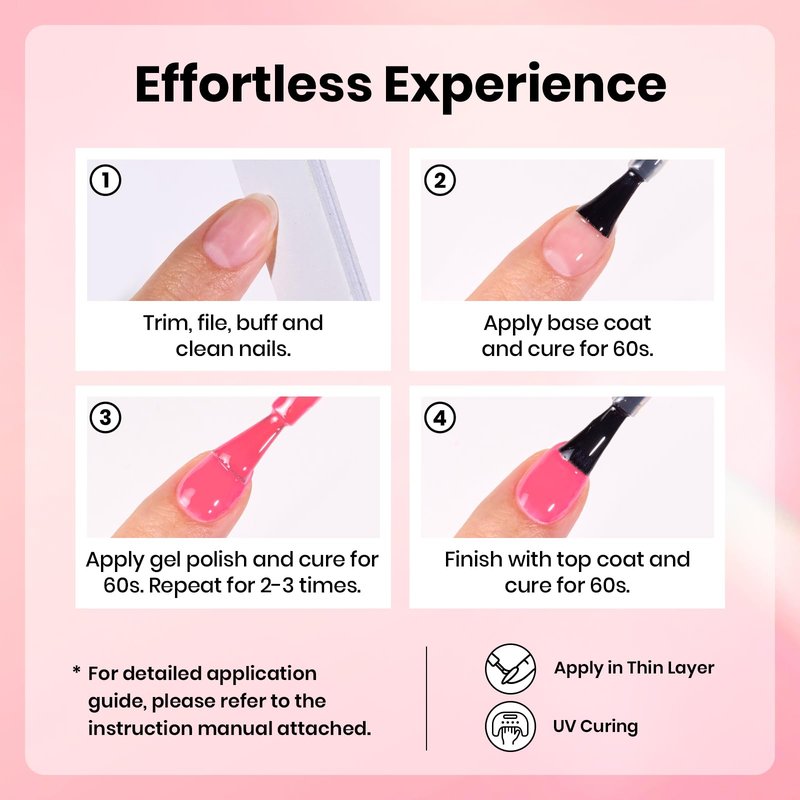 Beetles Hot Pink Gel Polish - Raspberry Mousse 15ML/0.51Fl Oz, Neon Pink Gel Nail Polish, Same Color Bottle, Soak Off UV LED Lamp Summer Nails Art, Long-Lasting Manicure Salon DIY Neon Nails Home