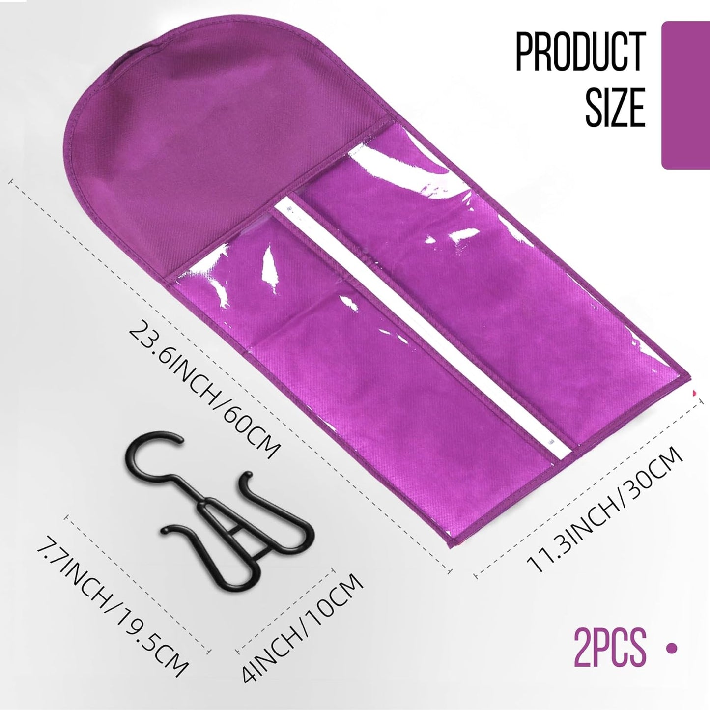 Wig Storage Bag - Dust-Proof Hanger for Multiple Wigs & Hair Extensions | Durable & Convenient Design