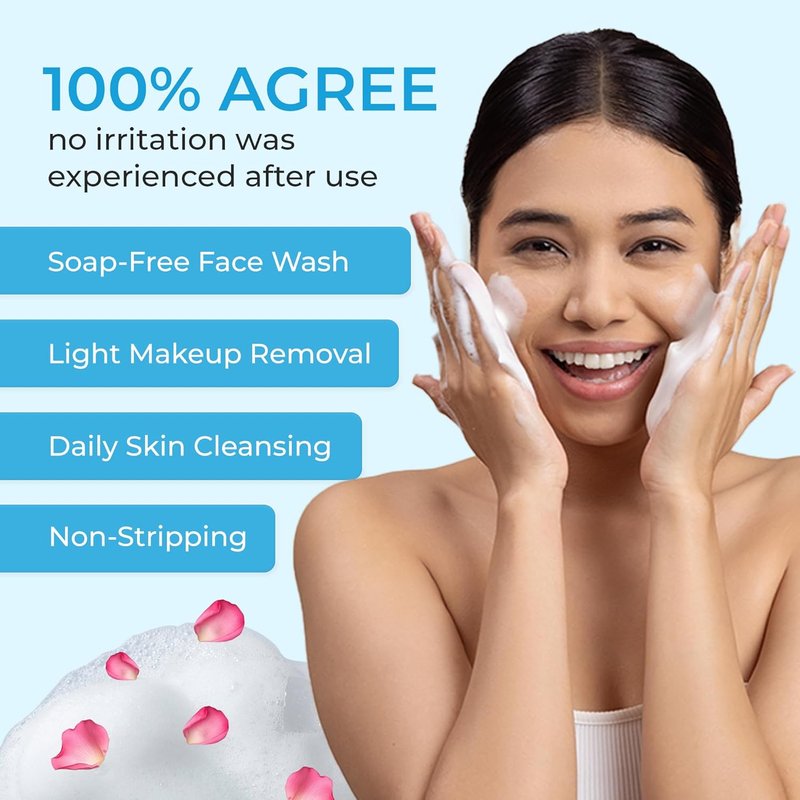 NEUTRIDERM Foaming Face Wash, Gentle Foaming Facial Cleanser with Niacinamide, Vitamin C & Panthenol, Hydrating Foam Cleanser for Double Cleanse, Makeup Remover, 150ml / 5 fl oz