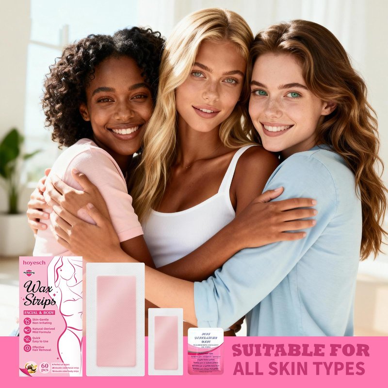 hoyesch Wax Strips -Wax Strips for Hair Removal