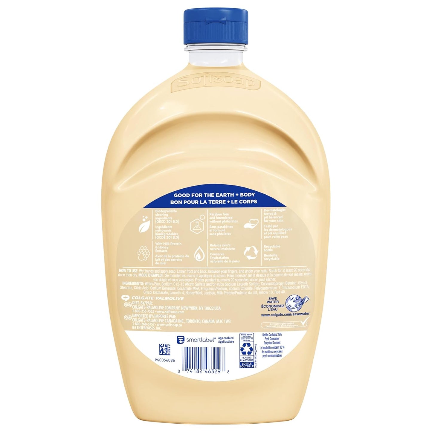 Softsoap Milk & Honey Scented, Liquid Hand Soap Refill, 50 Ounce (Pack of 2)