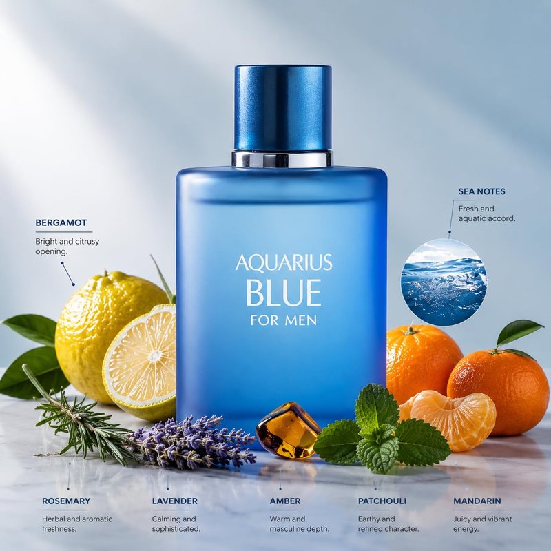 Men’s Cologne Gift Set – 4 Fragrance Collection (Valentine Milano, Valencia Uomo, Uomo Fantasy, Verse Pour Homme) – Citrus, Woody, Aromatic & Spicy Notes – 3.4 Fl Oz Each