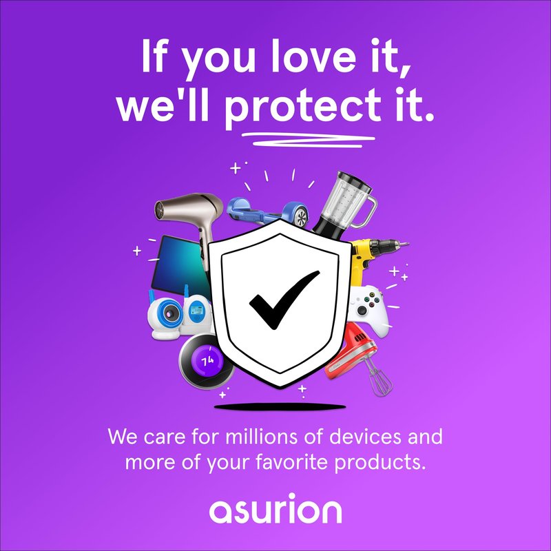 ASURION 3 Year Personal Care Protection Plan ($90 - $99.99)
